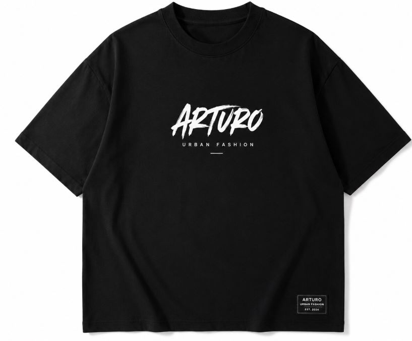 ARTURO Essential Logo Tee - Black Edition