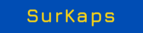 Logotipo de SurKaps, gorras y accesorios