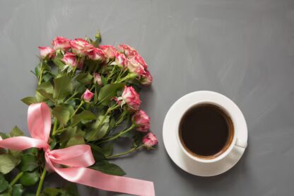 Ramo rosas olor café