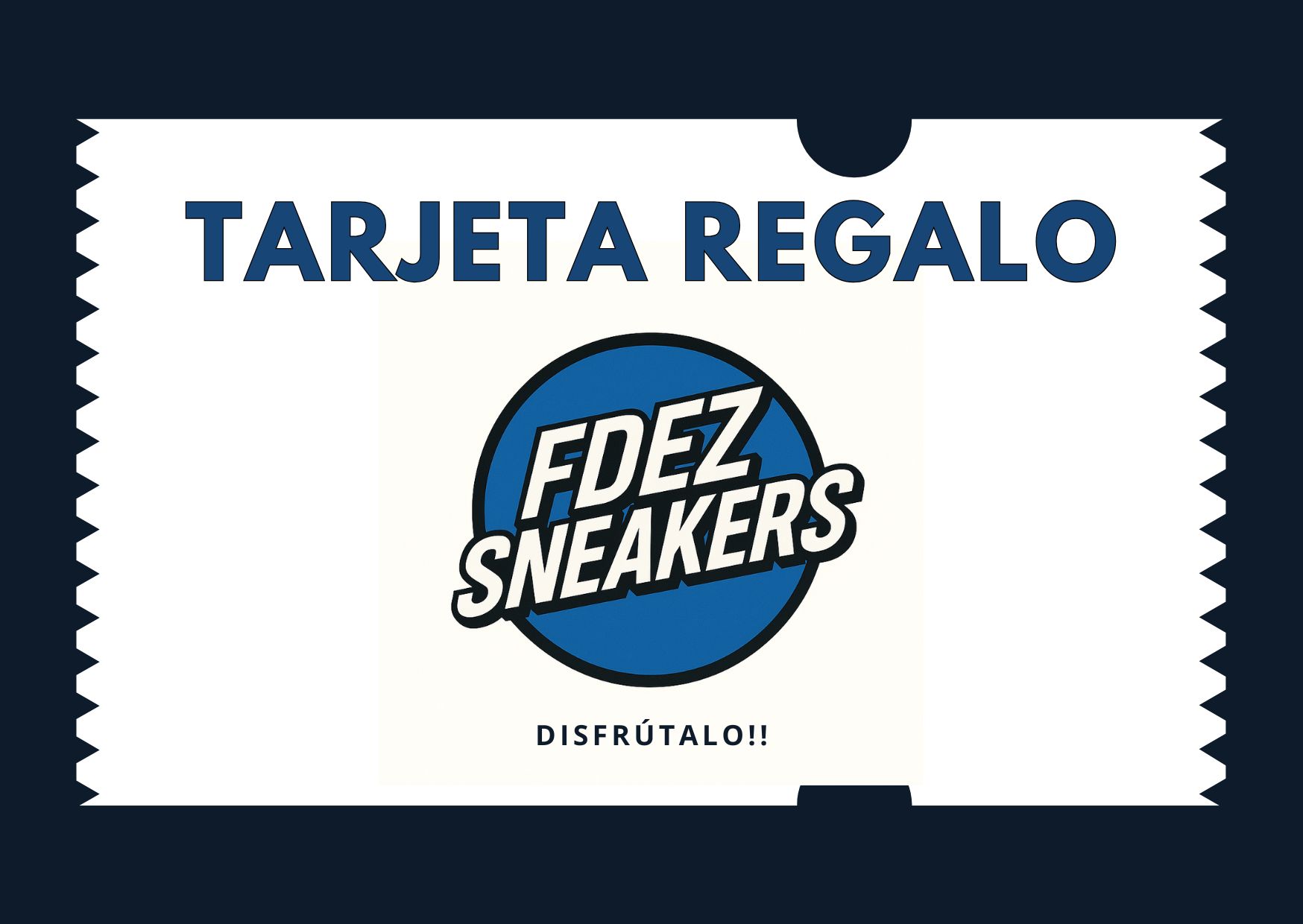 tarjeta de regalo FdezSneakers