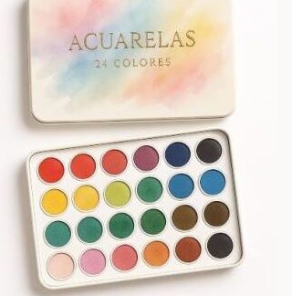 Estuche de acuarelas Trazos del alma en acuarela