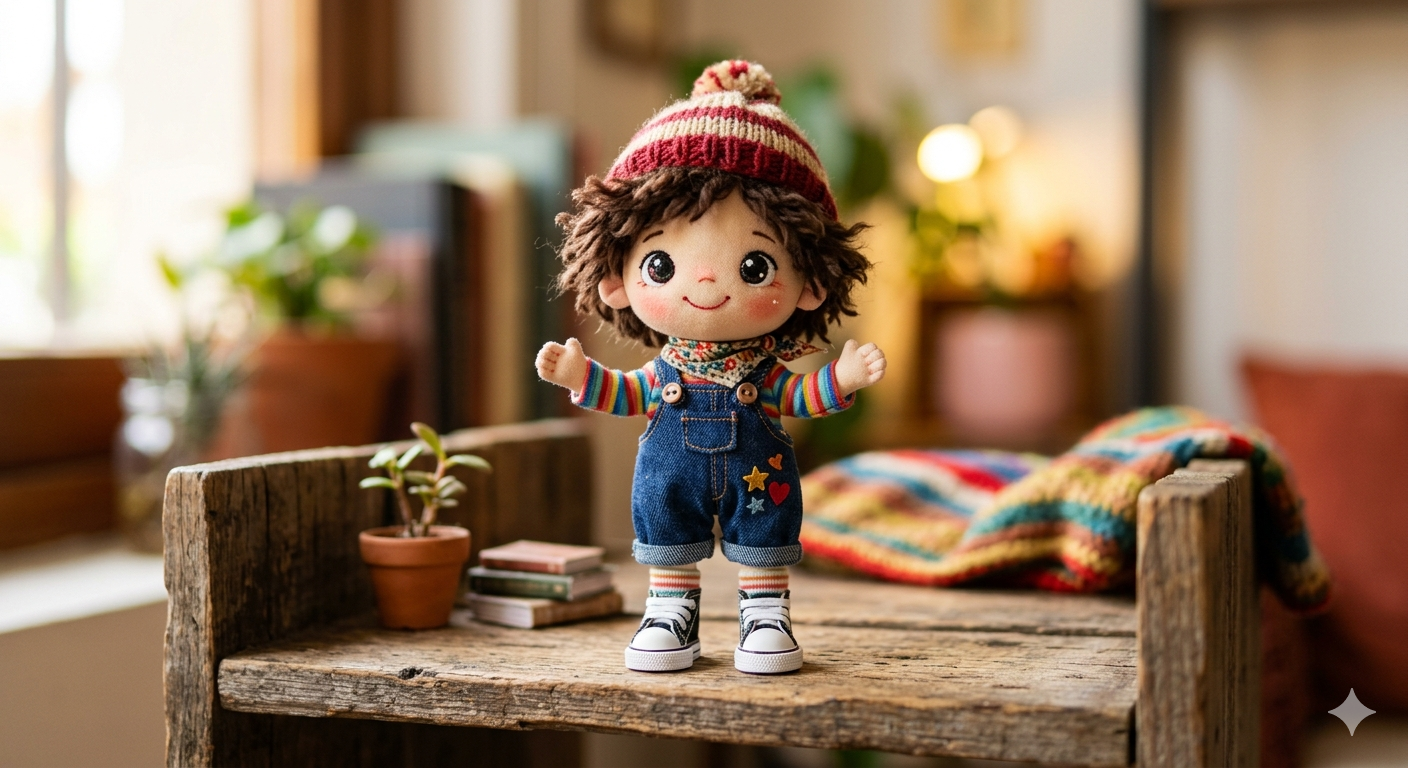 Muñeca Sofia muy guay, pequeño, tierno y adorable