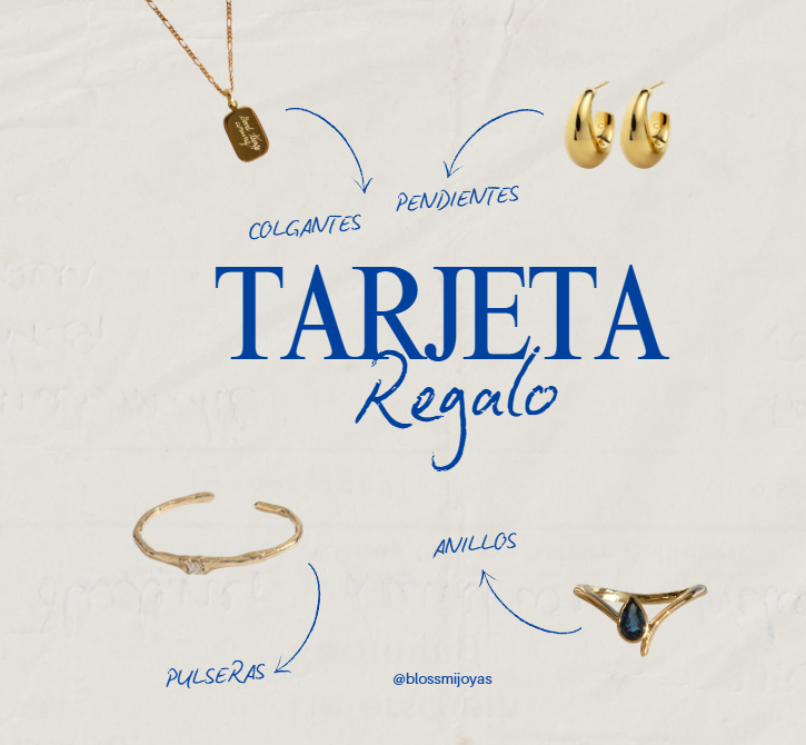 una tarjeta de regalo de los productos de la marca