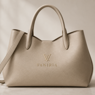 Bolso Musa color beige de la marca Vaniria