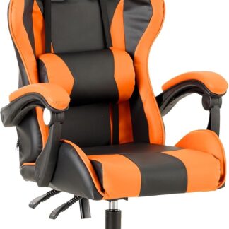 Imagen del producto Baroni Home Silla de Gaming de color naranja