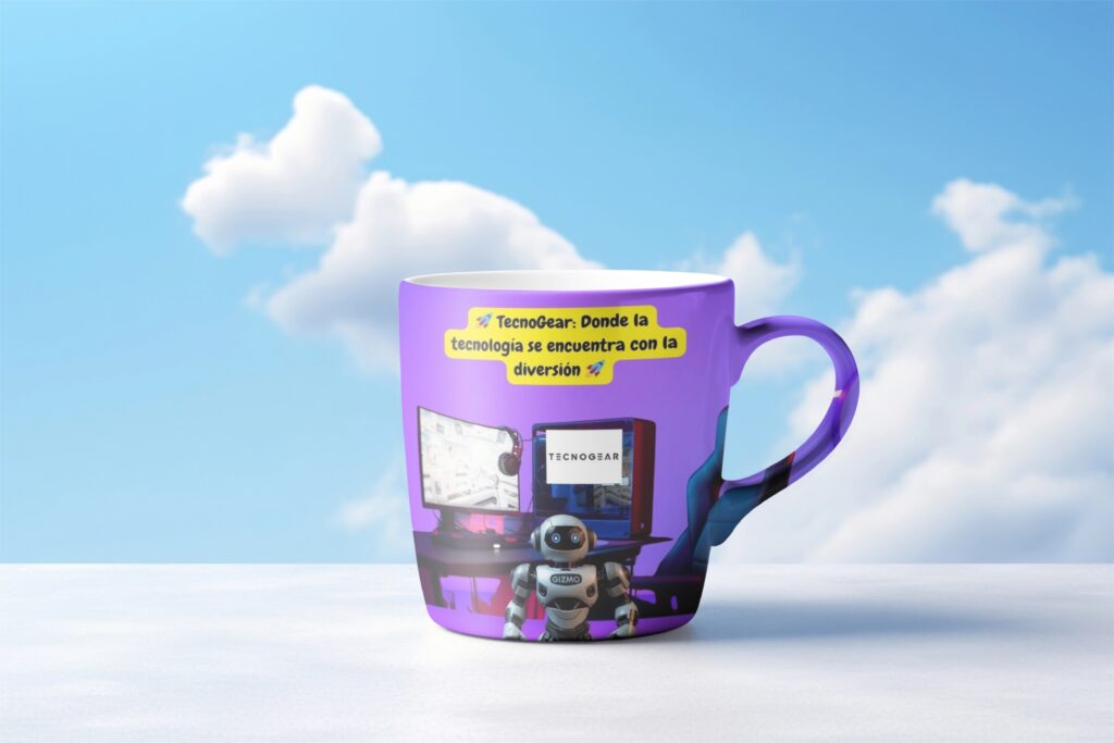 Imagen de la taza oficial de TecnoGear