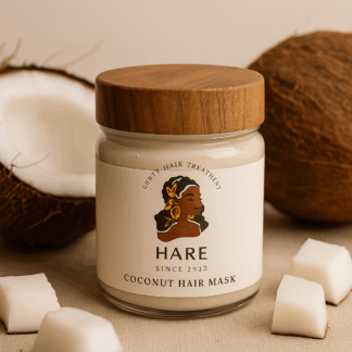 Mascarilla para pelo rizado de la marca HARE