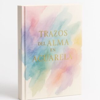 Libro "Trazos del alma en acuarela" en tapa dura