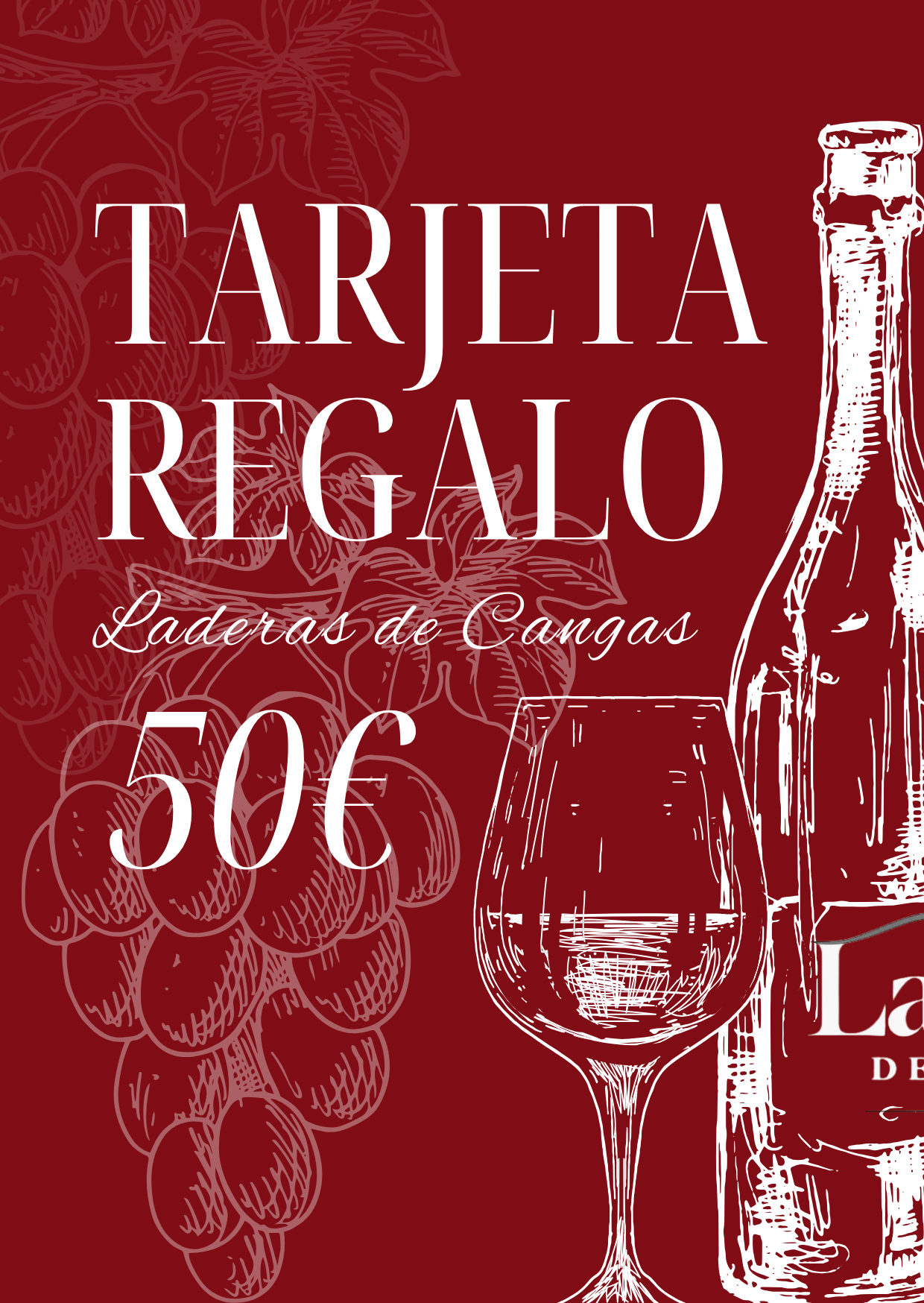 Tarjeta regalo Laderas de Cangas 50€