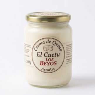Crema de queso El Cuetu Los Beyos 500 g